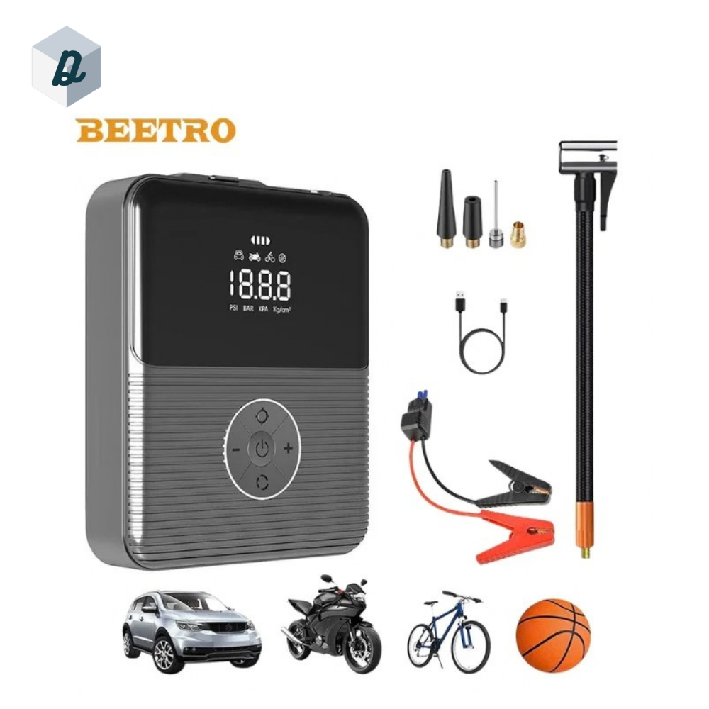 Booster de Batterie 3-en-1 21800 mAh avec Gonfleur 150 PSI BEETRO | BE0145