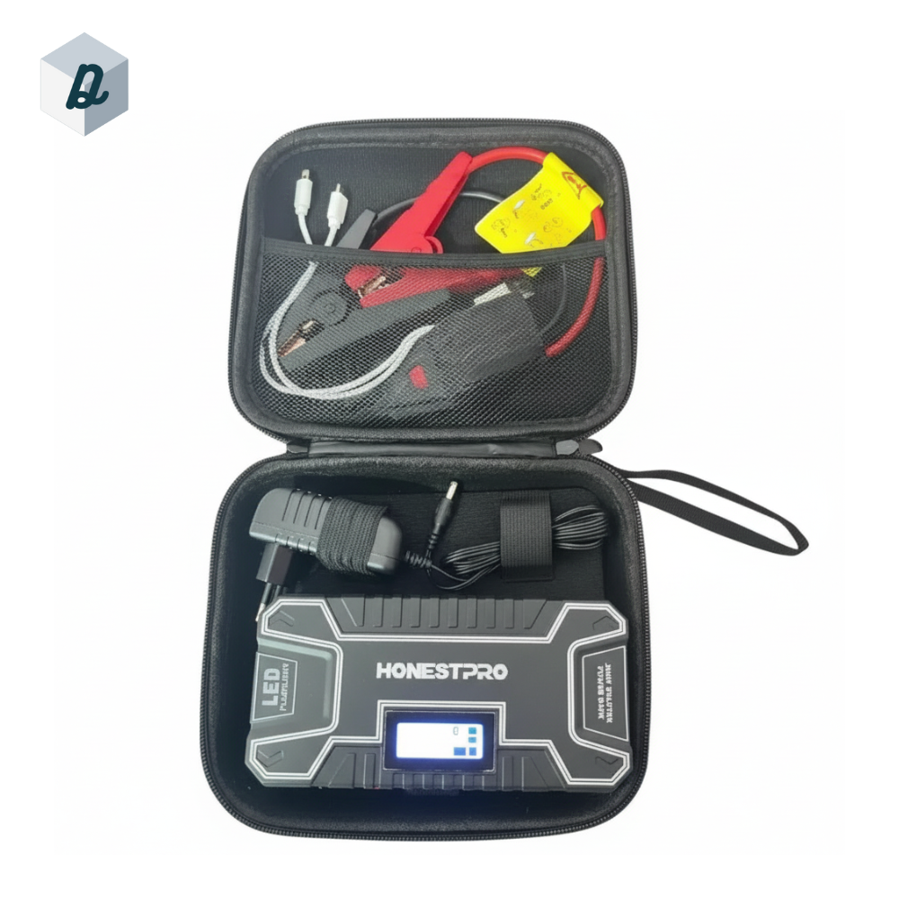 Chargeur Démarreur + LED Torche 12000mAH HONESTPRO | YAE3496