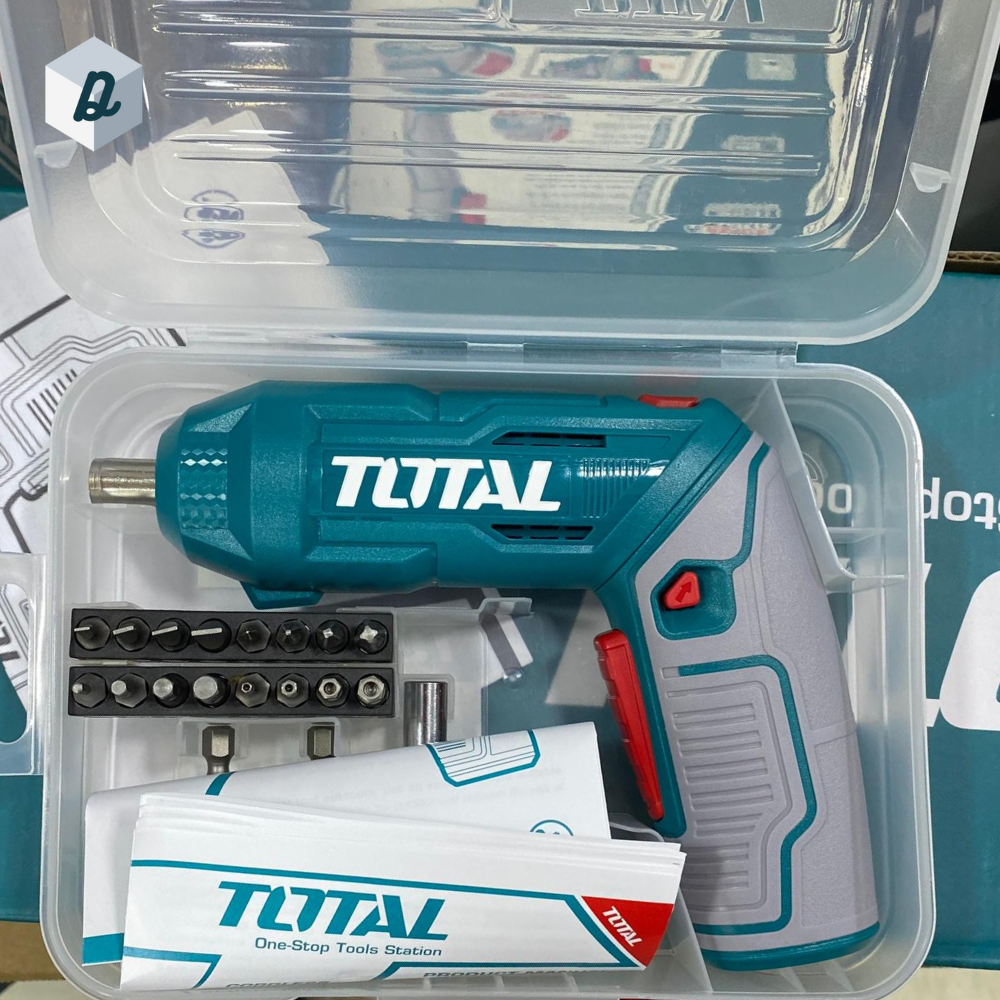 Tournevis Sans Fil Li-ion 4V TOTAL | TSDLI0442