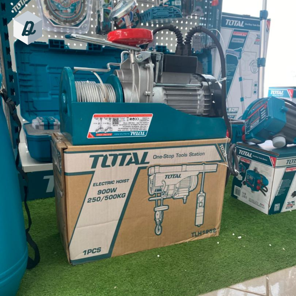 Treuil Électrique 250/500 kg – 18m TOTAL | TLH1952
