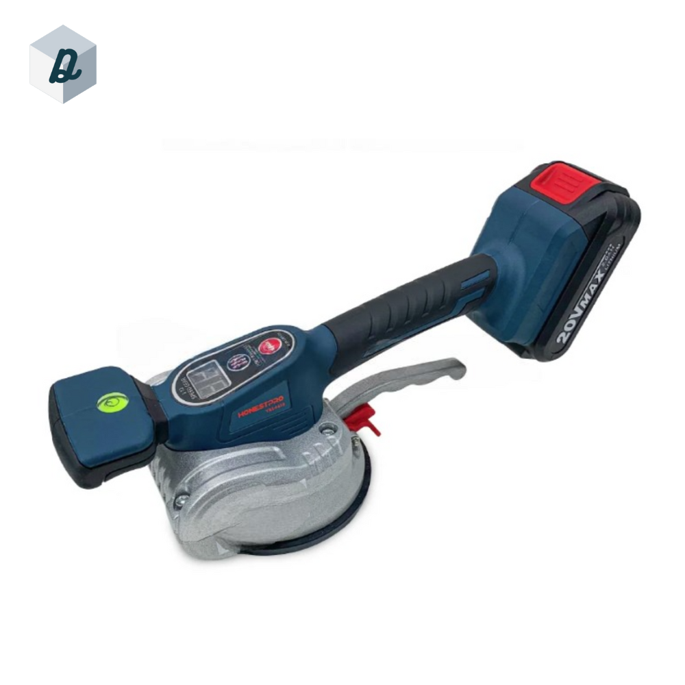 Ventouse Vibrante sans Fil avec 2 Batterie 20V 2.0Ah 50KG HONESTPRO | YAE4616