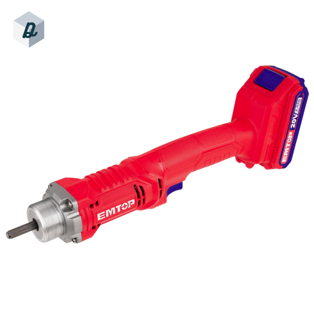 Vibrateur à Béton Sans fil 20V avec 2 batteries 2.0Ah et Chargeur EMTOP | ECVL2023013