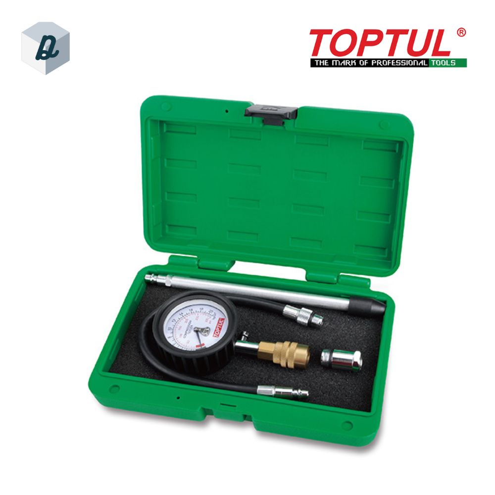 Kit Testeur de Compression Simple 4 Pièces TOPTUL | JGAI0402
