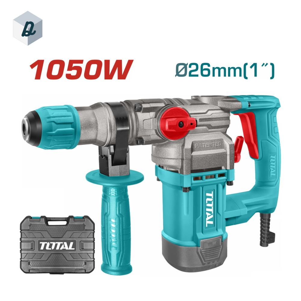 Marteau Perforateur SDS-Plus 1050W – 26 mm TOTAL | TH110266