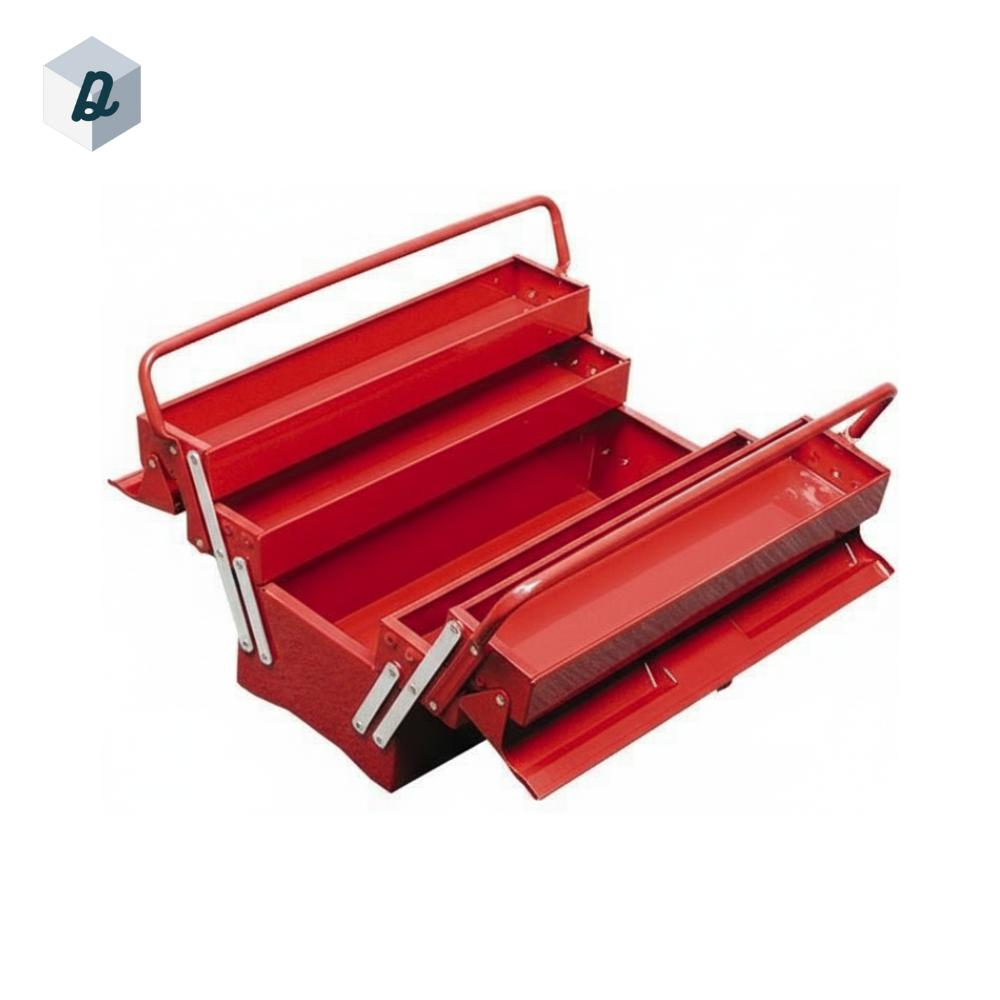 Caisse à Outil Métalique Vide 5 Casiers 42CM VIMCA | V425E