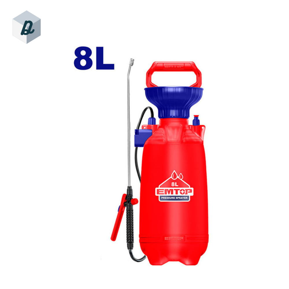 Pulvérisateur à Pression 8L EMTOP | EHSPP30802