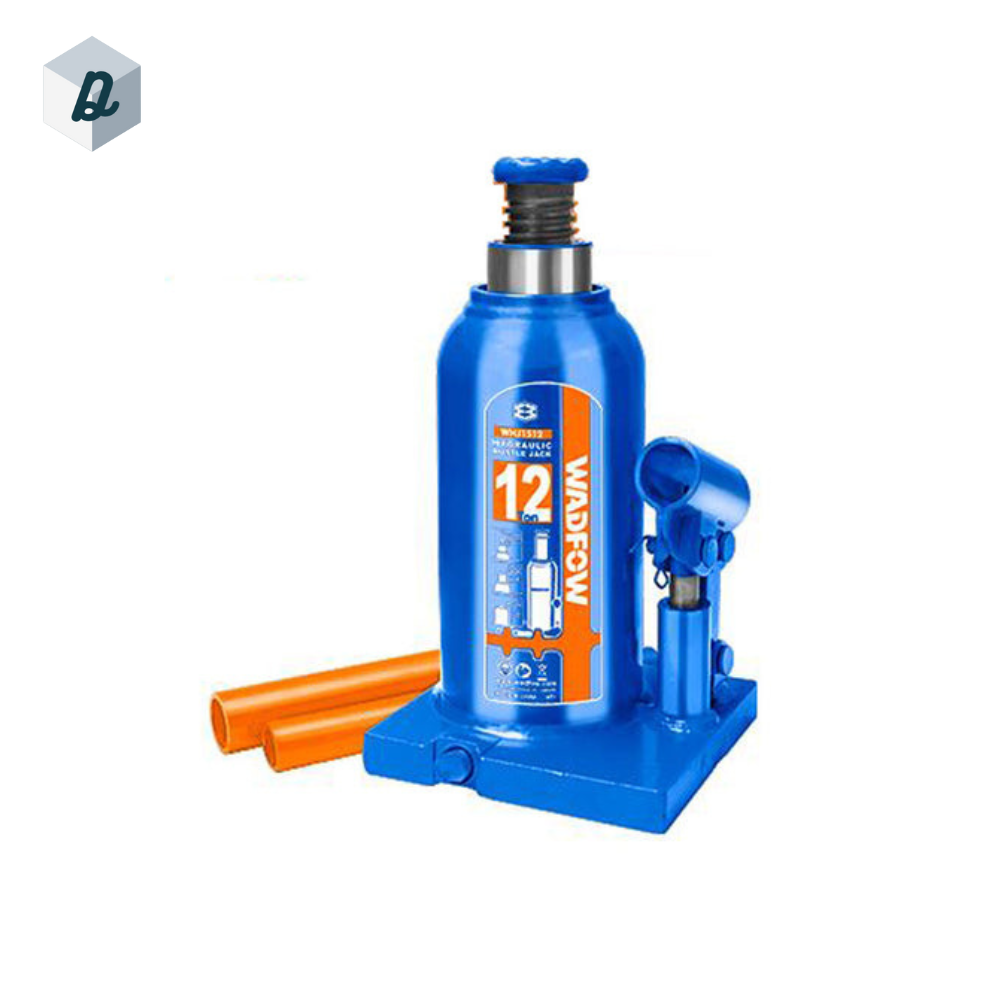 Cric Bouteille Hydraulique Soudé avec Soupape de Sécurité 4 Tonnes WADFOW | WHJ1504