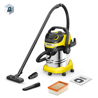 Aspirateur Eau & Poussière 25L Inox KÄRCHER | WD5