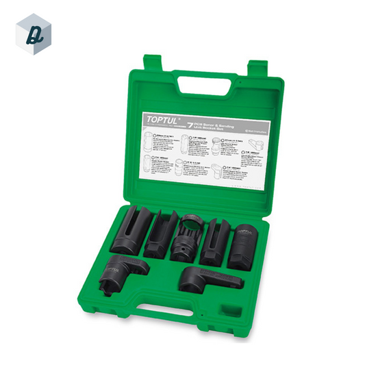 Jeu de Douilles pour Capteur d’Oxygène et Capteur de Pression d’Huile TOPTUL | JGAI0701