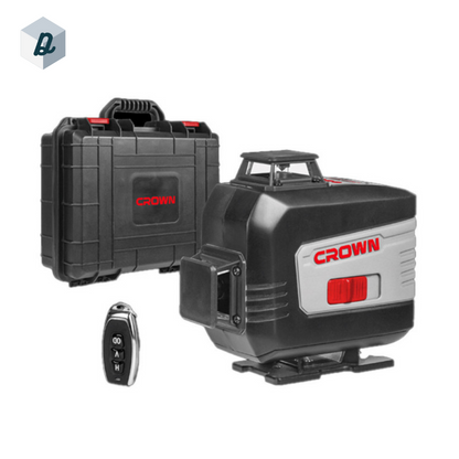 Niveau Laser 4x360° 4D 30m Avec Télécommande CROWN | CT44091-R