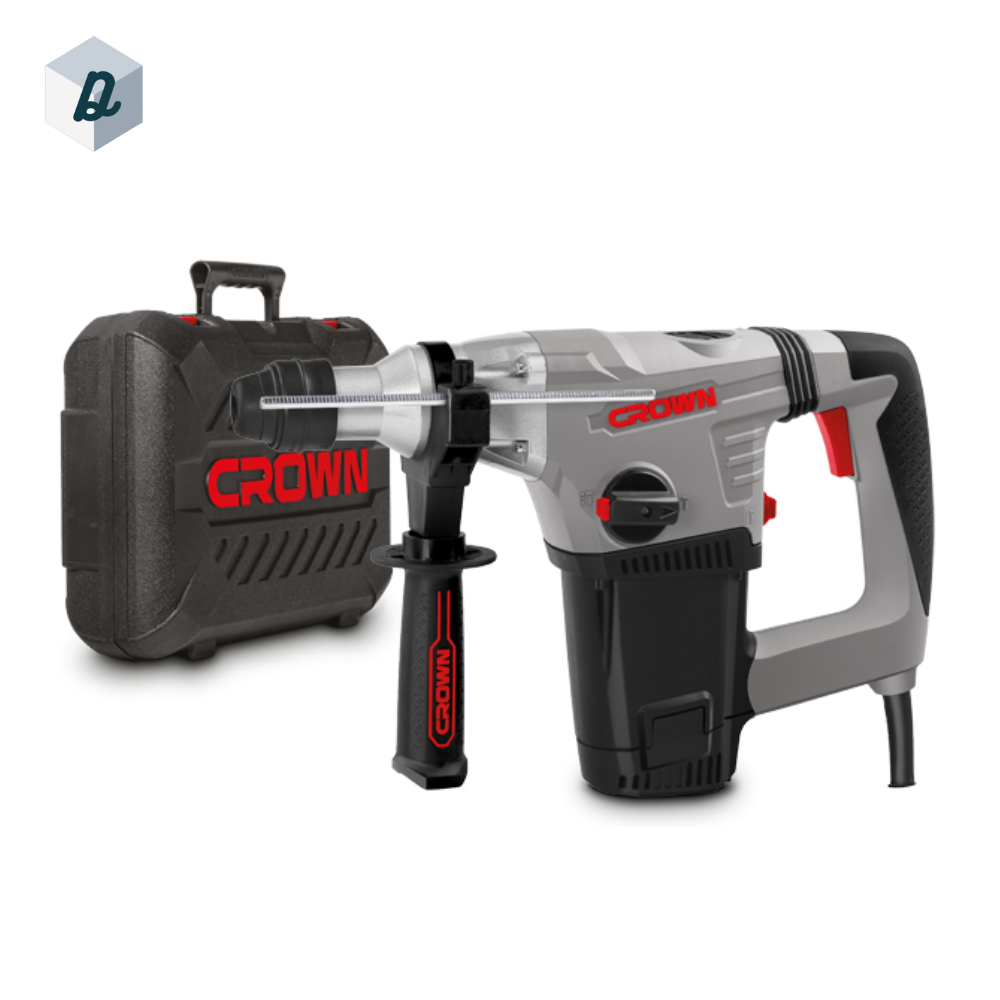 Marteau Piqueur Perforateur Sds-Plus 1050w 32mm 4.8j New CROWN | CT18116 BMC