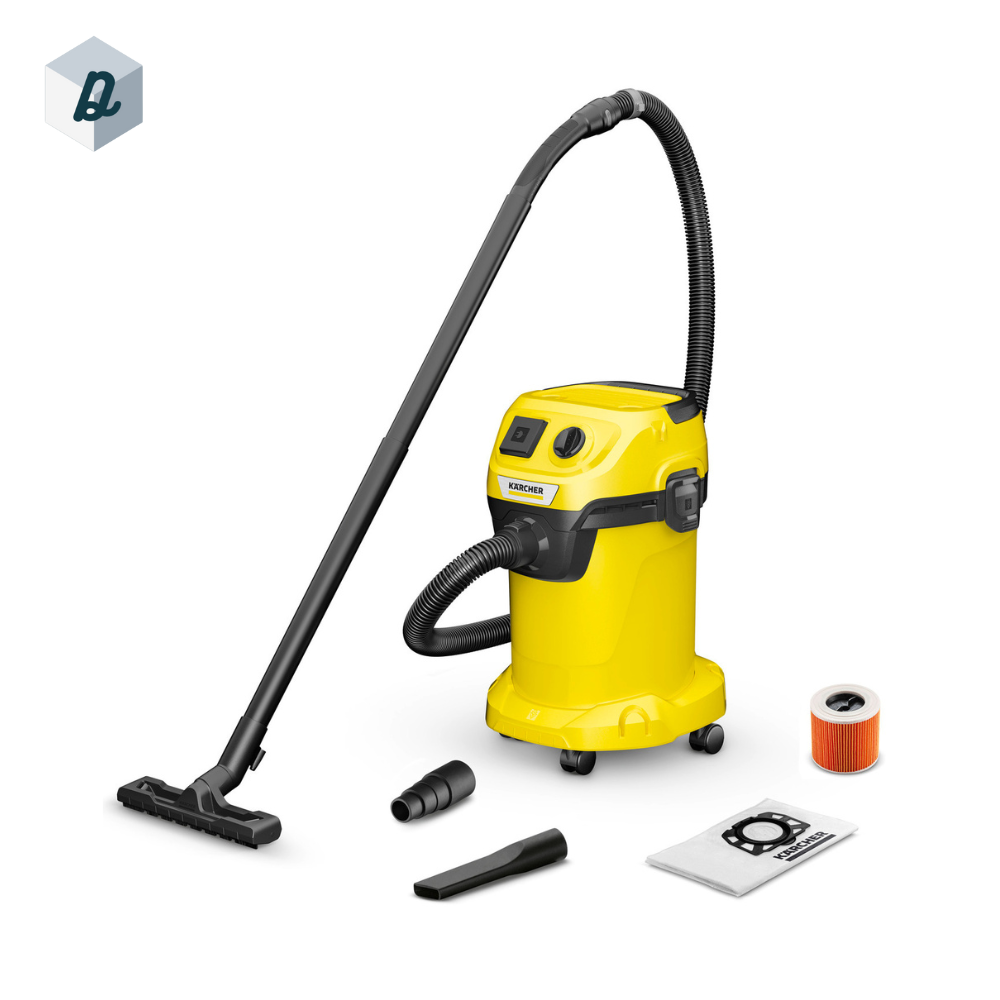 Aspirateur Eau et Poussières 17Litre 1000W KARCHER | WD3