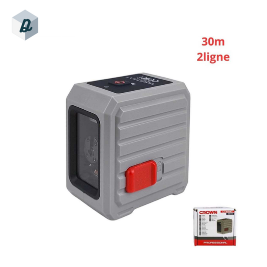 Niveau Laser vert 2 ligne 30m CROWN | CT44147