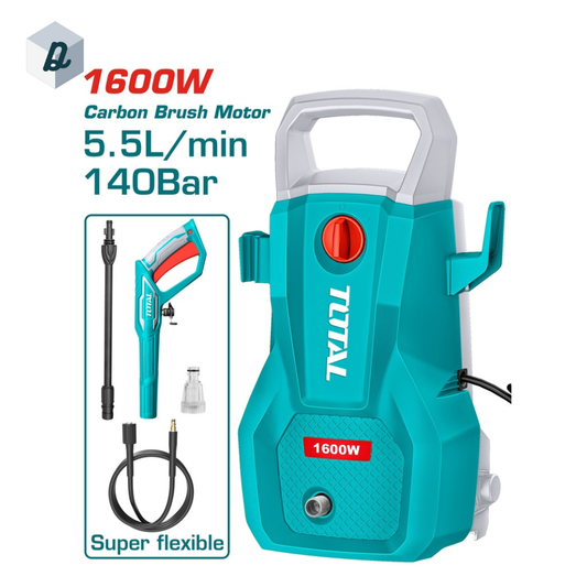 Nettoyeur Pression 140 Bar 1600W TOTAL | TGT11336