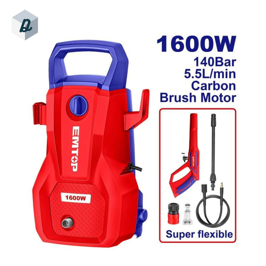 Nettoyeur Haute Pression électrique 1600W 140Bar EMTOP | EHPW1601