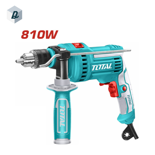 Perceuse à Percussion 810W 13mm TOTAL | TG1081316