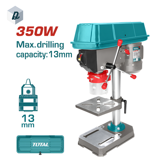 Perceuse à Colonne 350W TOTAL | TDP133501