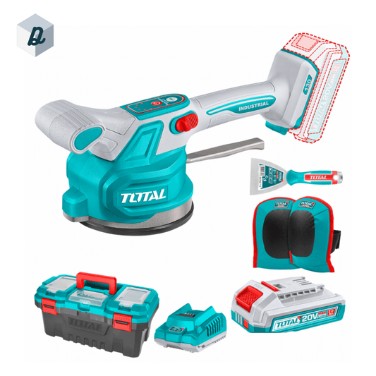 Kit de vibrateur à carrelage sans fil  20V TOTAL | TTVLI20018