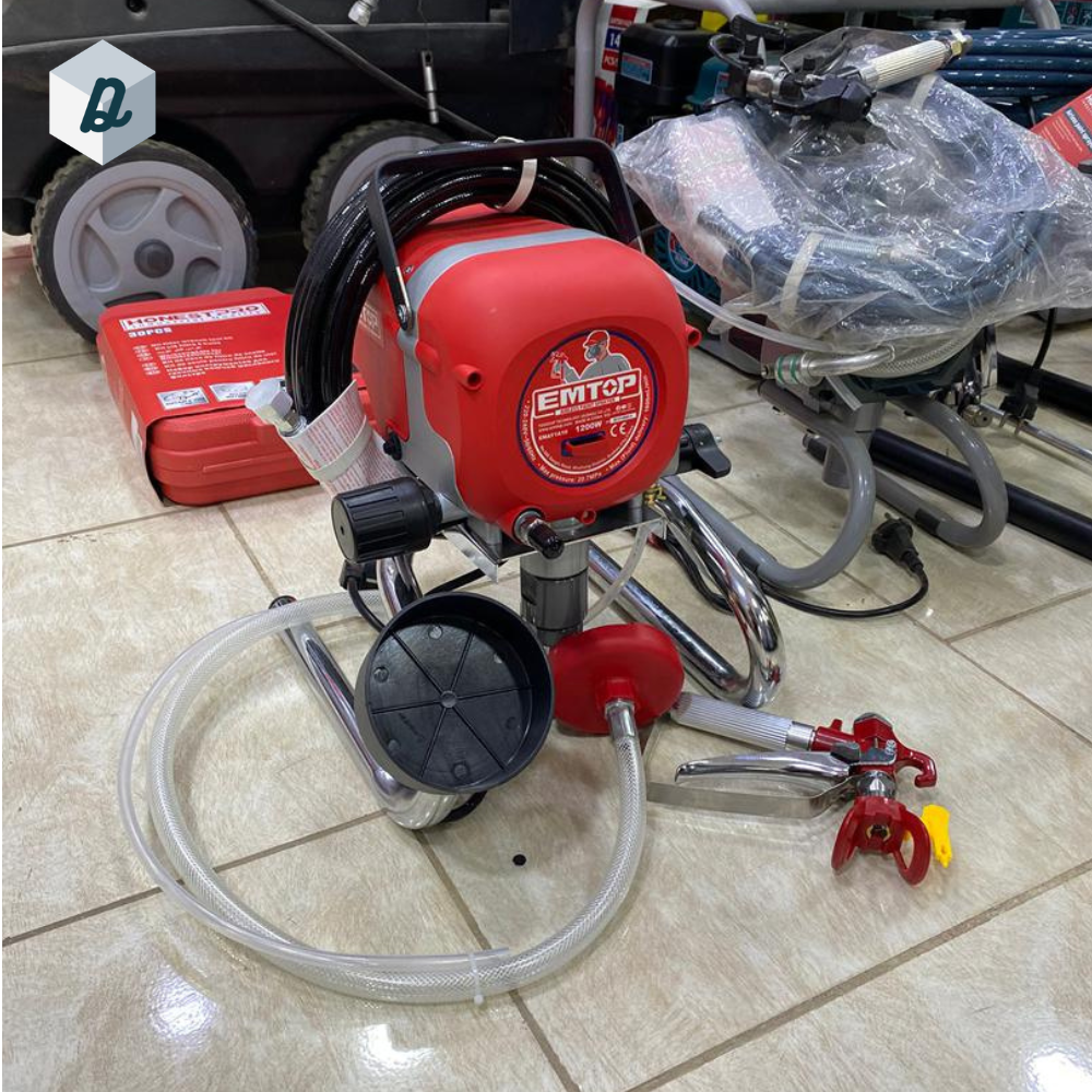 Pulvérisateur de Peinture Airless 1200W EMTOP | EMAY1A10