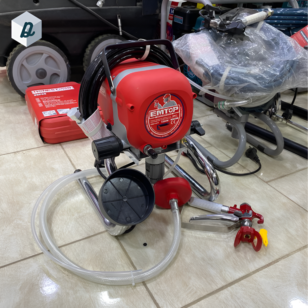 Pulvérisateur de Peinture Airless 1200W EMTOP | EMAY1A10