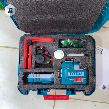 Niveau Laser 3D Sans Fil Vert 16V (35m) TOTAL | TLL301201