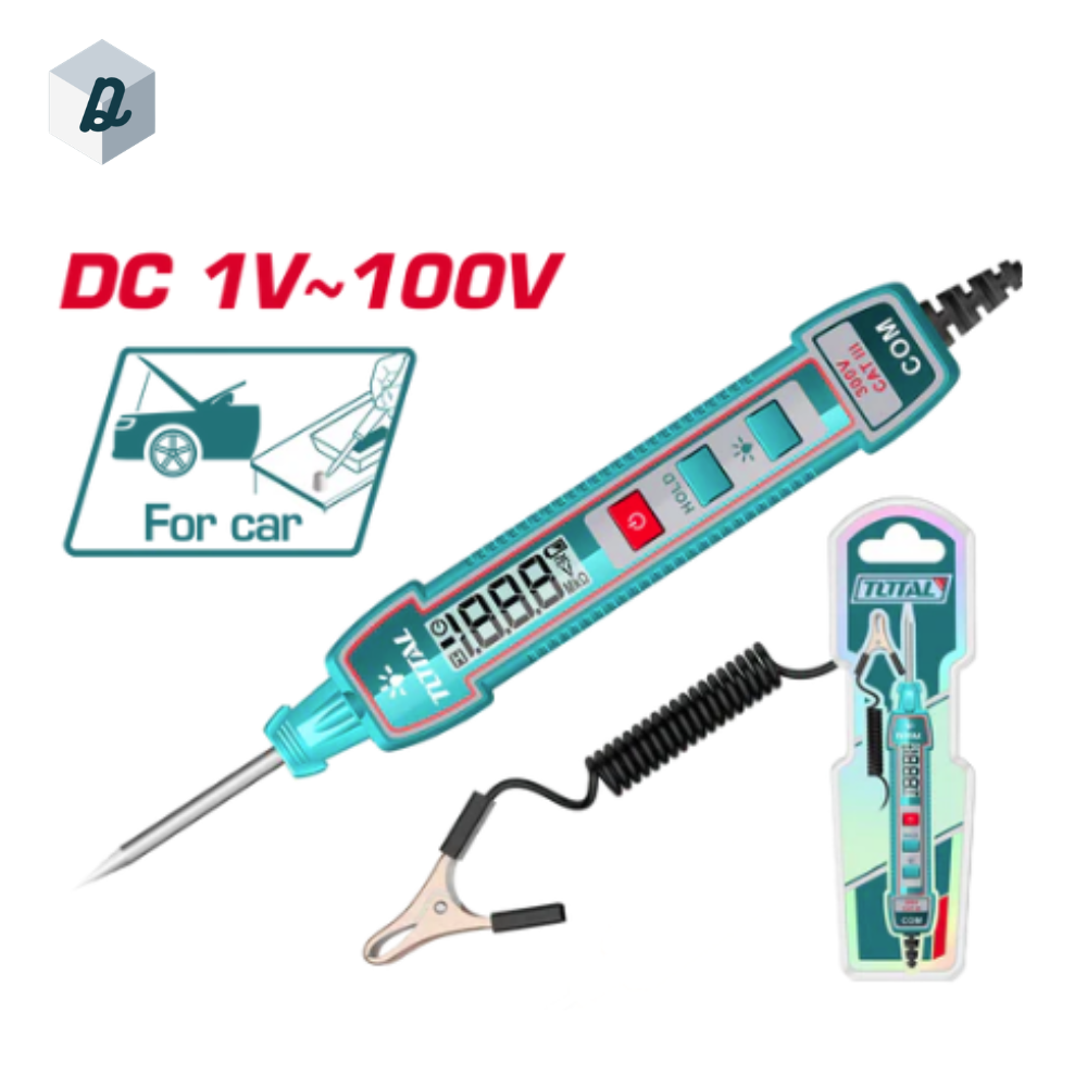 Testeur Batterie Voiture Digital TOTAL | THTS41001