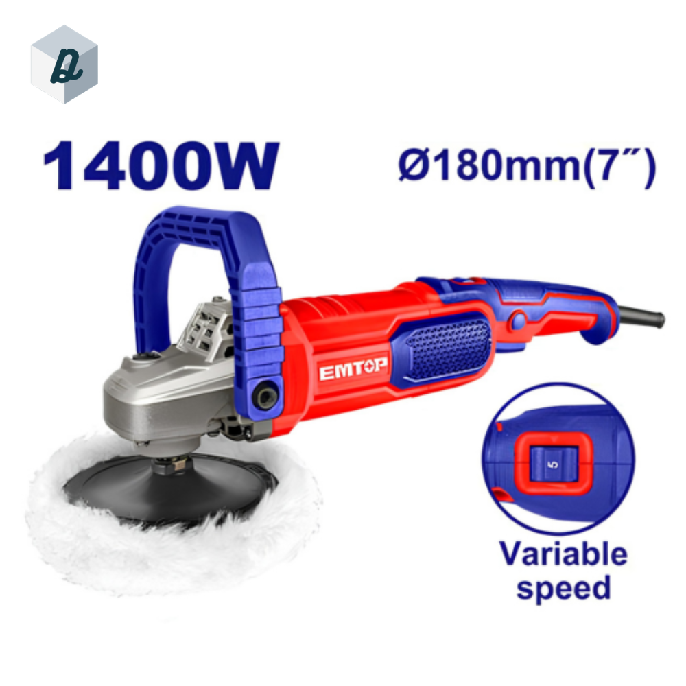 Polisseuse Électrique 1400W Professionnelle EMTOP | EAPR1402