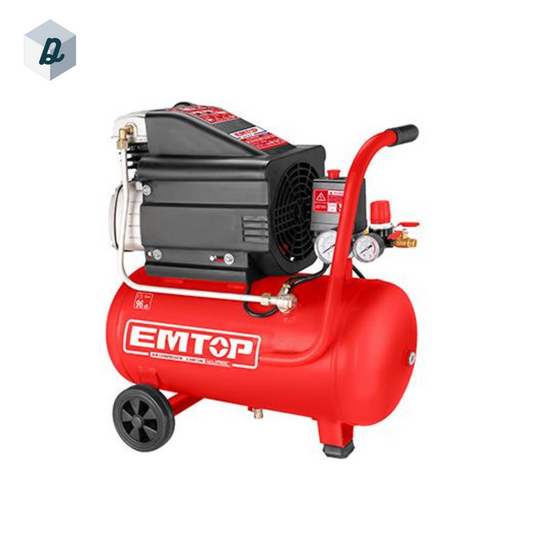 Compresseur d'Air 24L 8 Bar 1.5kw - 2.0Hp EMTOP | EACPD20241