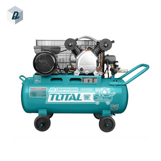 Compresseur D'Air 50Litre AVEC 2 Tétes TOTAL | TC2200506