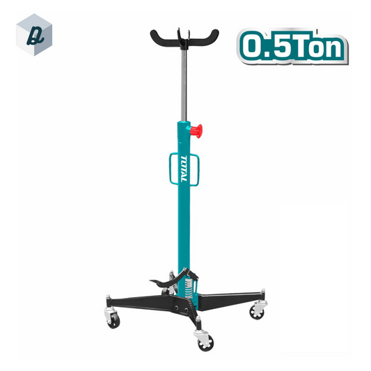 Cric de Transmission Hydraulique 500KG avec Roulettes TOTAL | THT11005