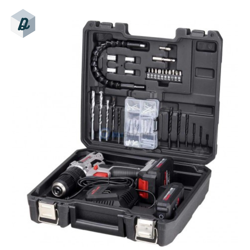 Kit 29PCS Visseuse à Percussion avec 2 Batteries 20V 2Ah CROWN | CT21102H-2