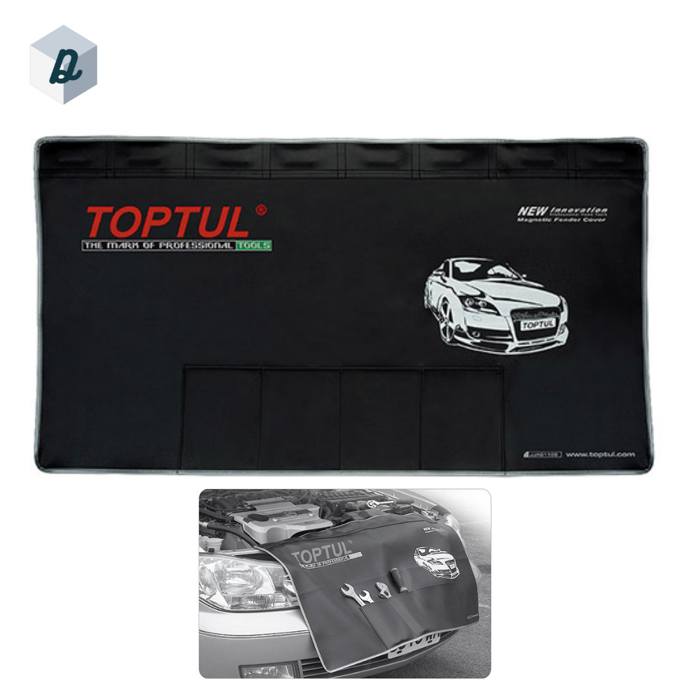 Couvre-Aile Magnétique Automobile – Avec Poches Intégrées TOPTUL | JJAQ1106