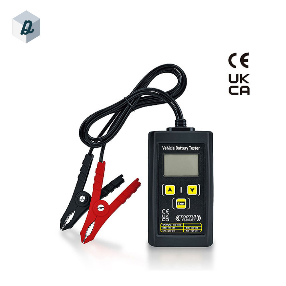 Testeur de Batterie de Véhicule Numérique 12V Max TOPTUL | EAAD0112