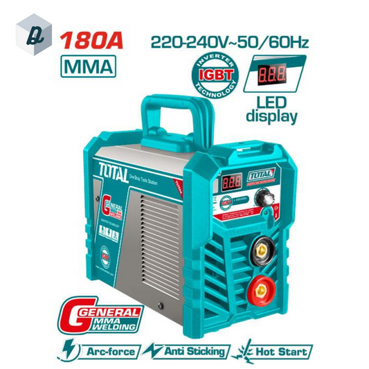 Poste à Souder 180A MMA à Onduleur TOTAL | TW218028