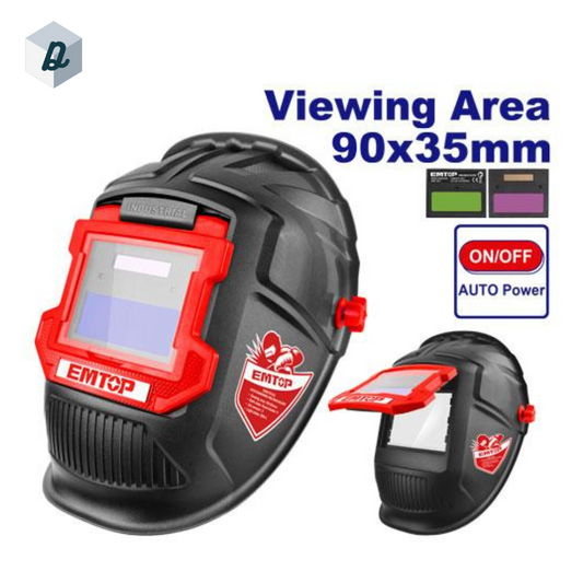Casque de Soudage à Assombrissement Automatique EMTOP | EWHT0102