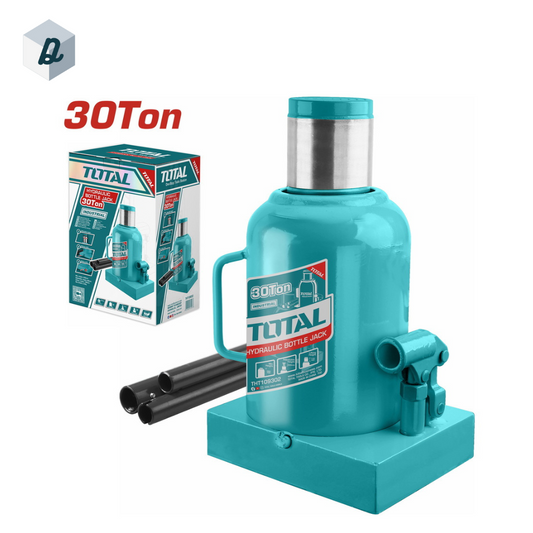 Cric Bouteille Hydraulique 30Tonnes Total | THT109302