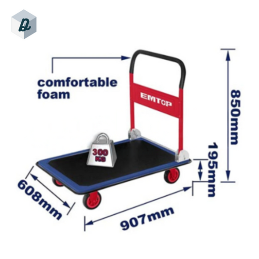 Chariot Pliant 300Kg EMTOP | EWBW3001