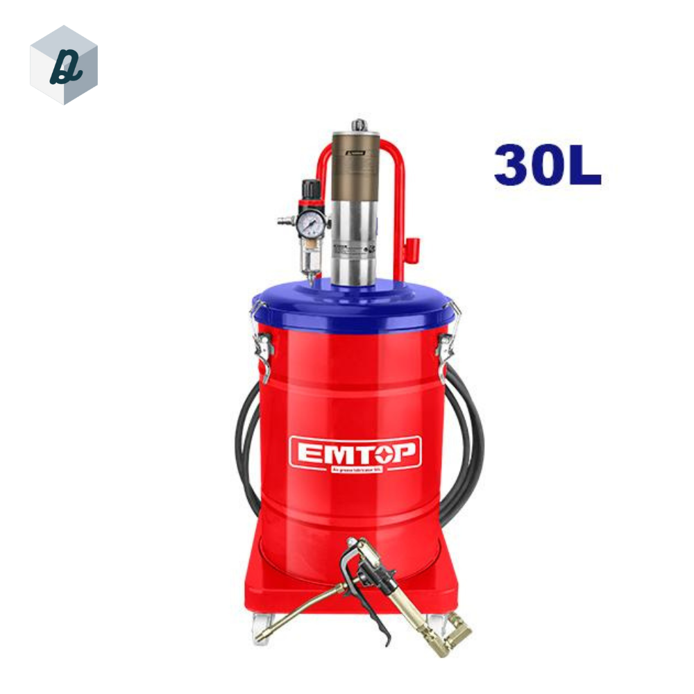 Pompe à Graisse de Lubrification Pneumatique 30L EMTOP | EAGL30102