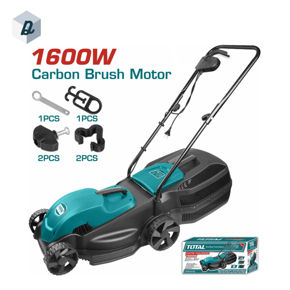 Tondeuse à Gazon Électrique 1600W TOTAL | TGT616152