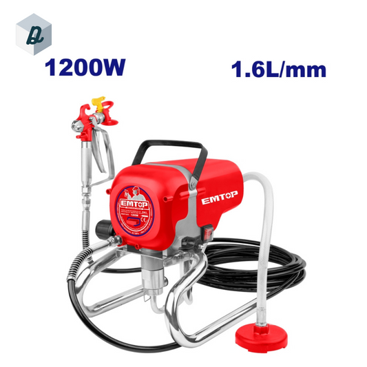 Pulvérisateur de Peinture Airless 1200W EMTOP | EMAY1A10