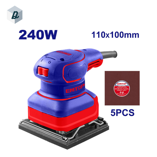 Ponceuse Orbitale 240W Professionnelle EMTOP | EFSR24101