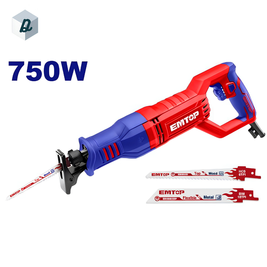 Scie Sabre Électrique 750W Professionnelle EMTOP | ERSW8001