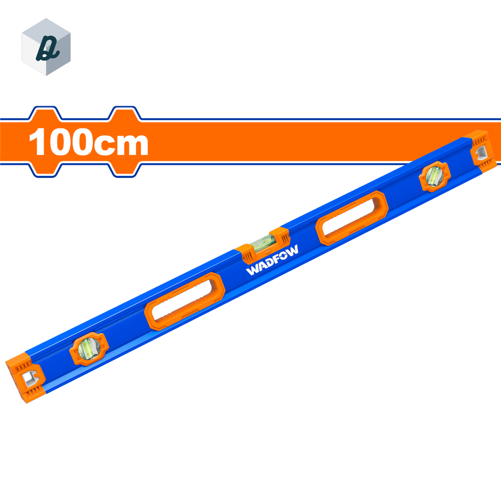 Niveau à bulle 100 Cm 0° - 45° - 90° en aluminium WADFOW | WSL1G100